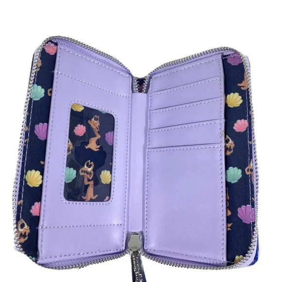 Loungefly Disney Little Mermaid Ursula Wallet Villain Character Zip Around - Picture 3 of 3